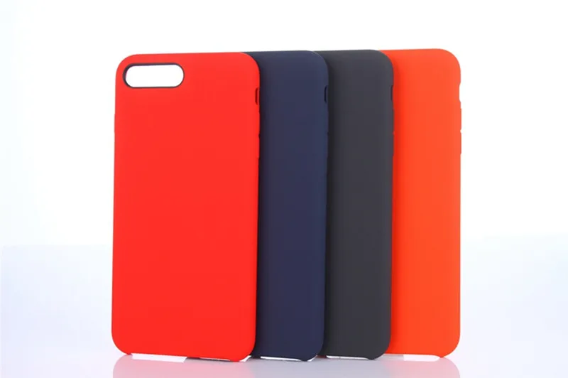 Официальный жидкий силиконовый резиновый чехол-накладка для iPhone 11 Pro Max X XS Max XR 6 6S Plus 6 7 8 Plus Мягкий сенсорный чехол Fundas