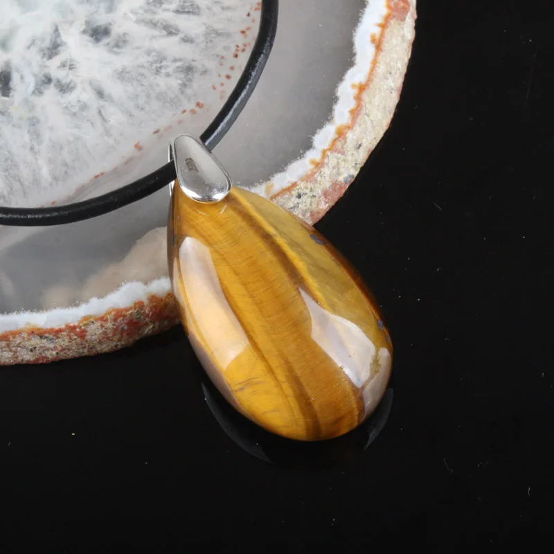 Изящный Lapis Lazuli розовый фиолетовый с кристаллами тигра Опаловая Капля воды