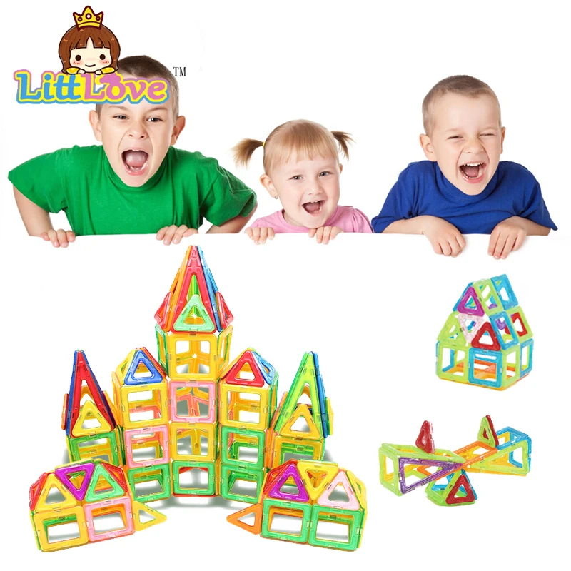 63 шт. детский Магнитный конструктор большой размер|toy designer|toys fortoys for children |