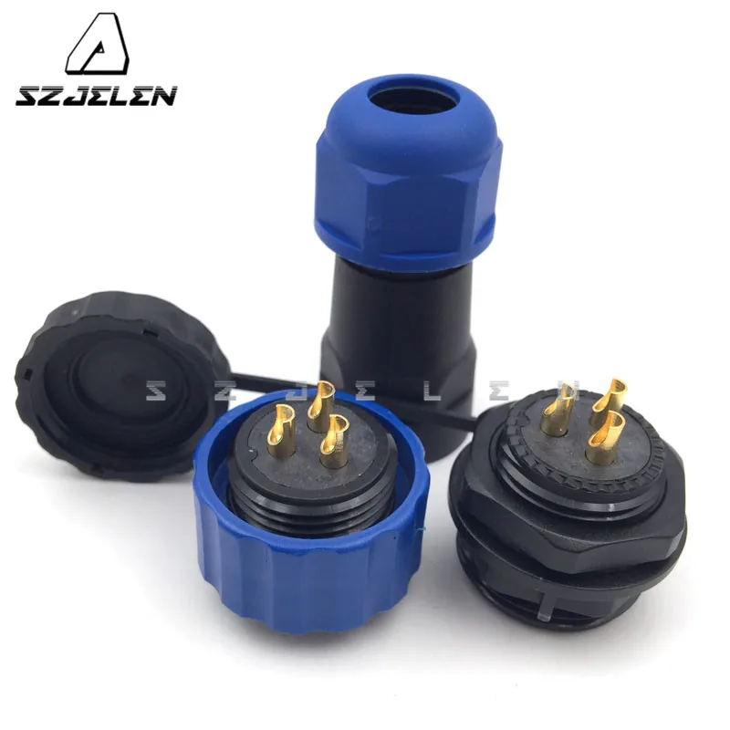 SD20TP ZM IP68 автомобильные электрические Проводные разъемы светодиодный разъем