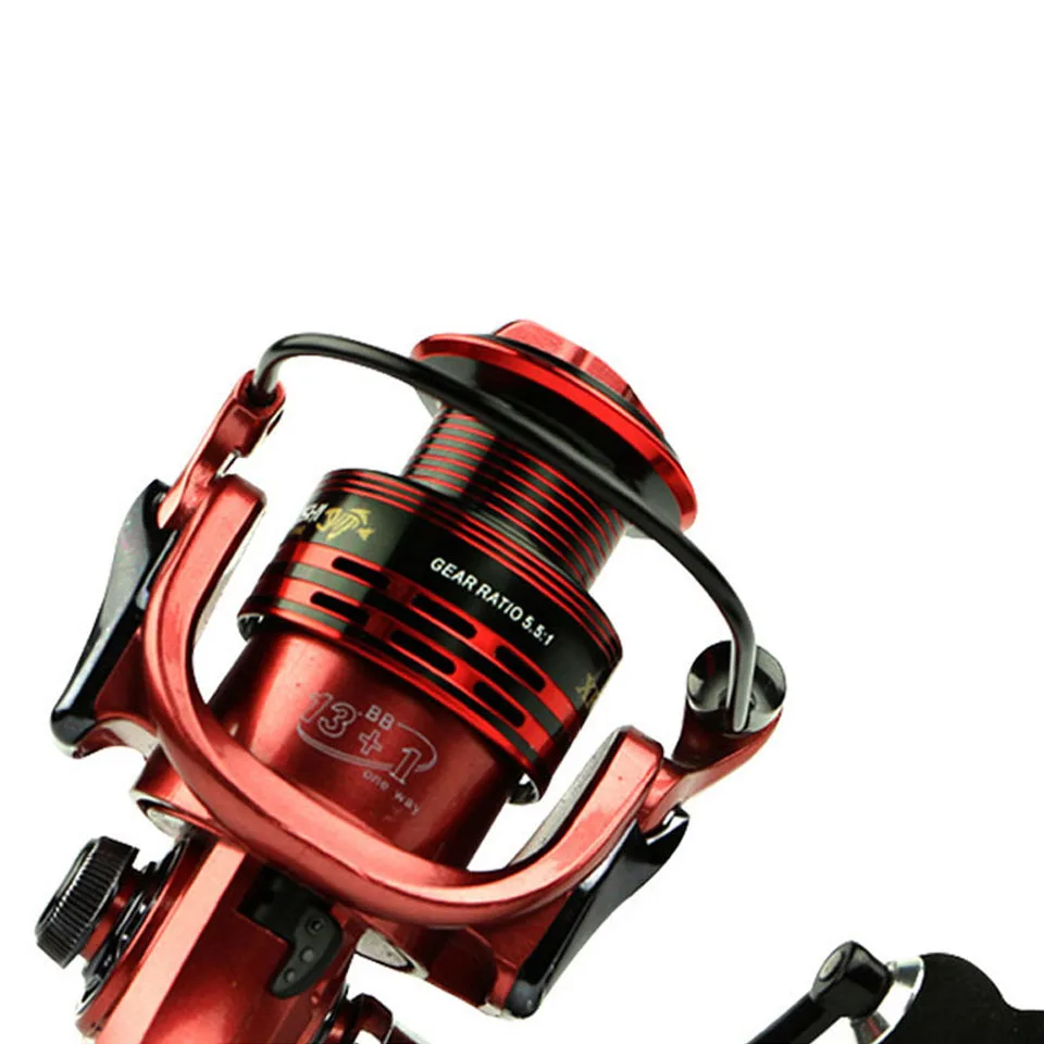 WALK FISH Рыболовная катушка для спиннинга 13 + 1BB металлическая длинное кастинговое