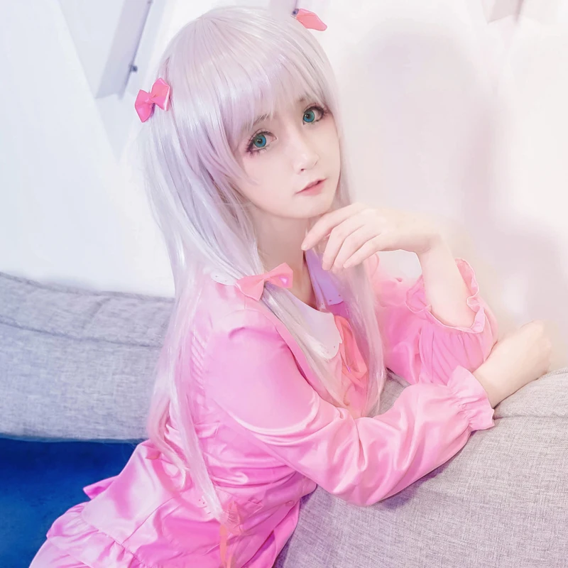 Аниме эроманга сенсей косплей Izumi Sagiri одежда для сна костюм полный комплект милая