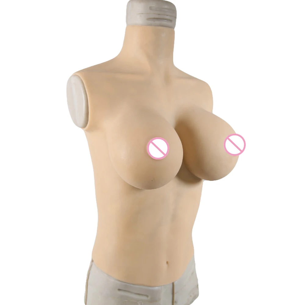 G cup drag queen поддельные груди настоящая вибрация силиконовая форма кроссдресс