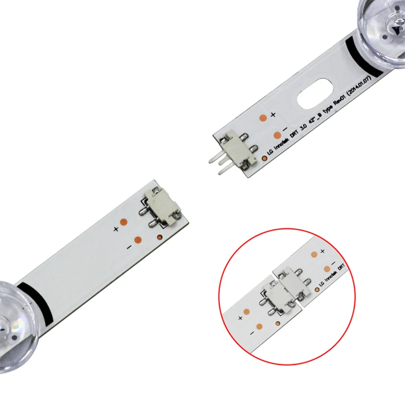 Светодиодная подсветка полоса 8 лампа для LG 42 дюймов TV INNOTEK DRT 3 0 &quot6916L 1709B 1710B 1957E 1956E