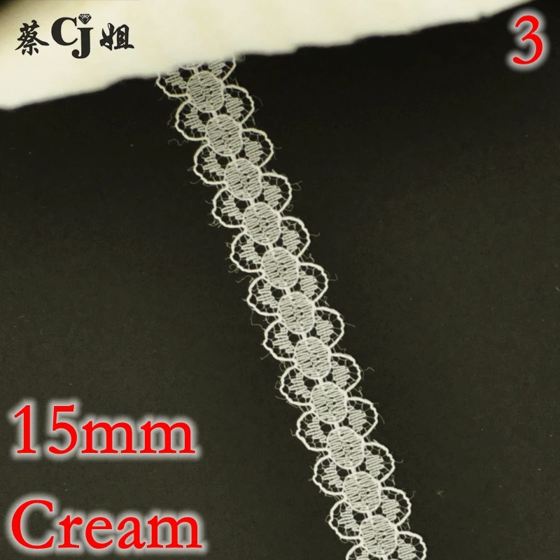 10 метров (9 1 м)/много красочных тесемка шнурка полиэфира вышитые Чистая кружевная