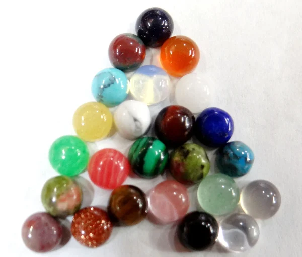 4 мм натуральный камень кварц кристалл тигровый глаз авантюрин Круглые Подвески