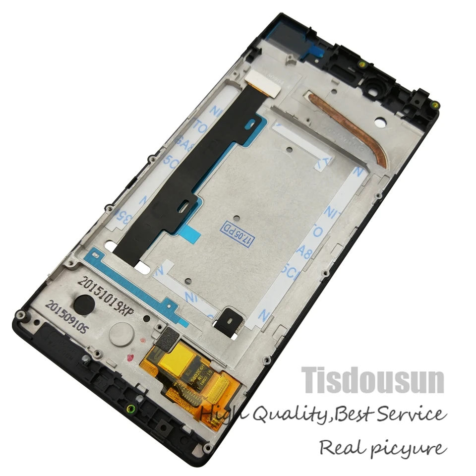 Для Lenovo Vibe shot Z90 7 ЖК дисплей кодирующий преобразователь сенсорного экрана в сборе