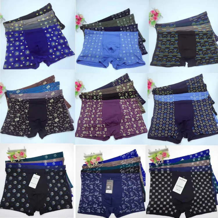3 шт 2XL/3XL/4XL/5XL/6XL/7XL Big and Tall Mens нижнее белье шорты Материал носить удобные горячие