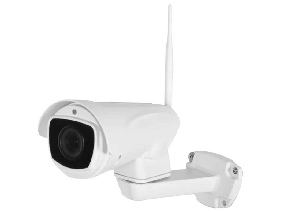 Беспроводная камера HD 1080P Bullet Wifi PTZ IP камера 4X Zoom с автофокусом 2,8-12 мм 2MP наружная ИК ptz bullet камера с поддержкой sd-карты 128G