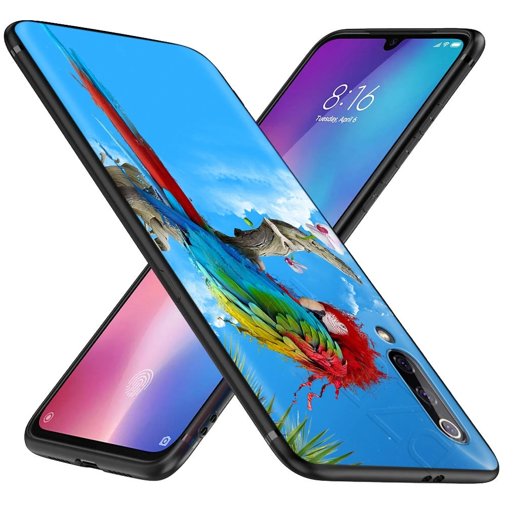 Lavaza Blue Ringneck Parrot Case for Xiaomi 9T Pro CC9 A3 Redmi K20 7A Huawei Honor 20 9X P20 Lite Nova 5i Y9 |
