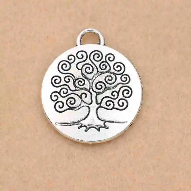 5 шт. подвески шармы Древо жизни|tree of life charm|charm tree lifecharm |