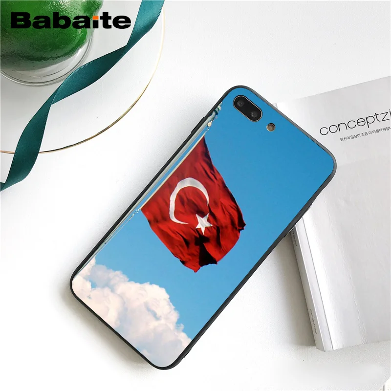 A13 Babaite флаг Турции солдат чехол для телефона для iphone 11 Pro 11Pro Max 8 7 6 6S Plus 5 5S SE XR X XS MAX - Цвет: A13