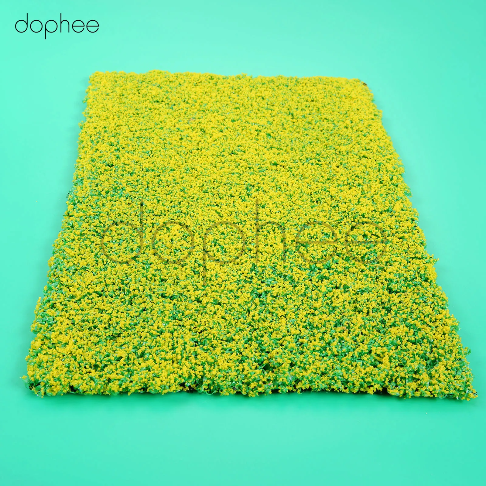 

dophee 1pc Grass mat Artificial Lawns Carpets for Building Model Doll Houses Garden Miniatures Model Making Floor 20*30cm