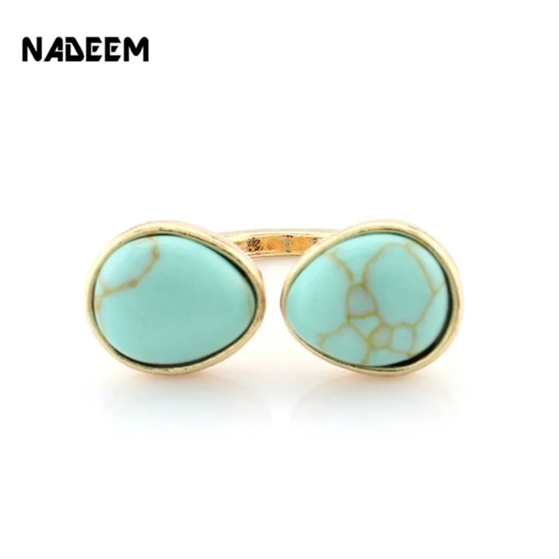 Женское кольцо с искусственным камнем Ширина 17 мм цвет золото 1 шт.|fashion rings for