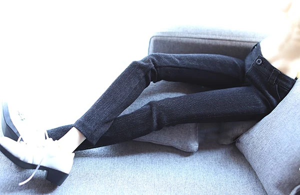 

BJD doll pant black pencil jeans for 1/3 1/4 BJD SD13 DD MDD MSD SD17 Uncle SSDF doll size doll clothes accessories