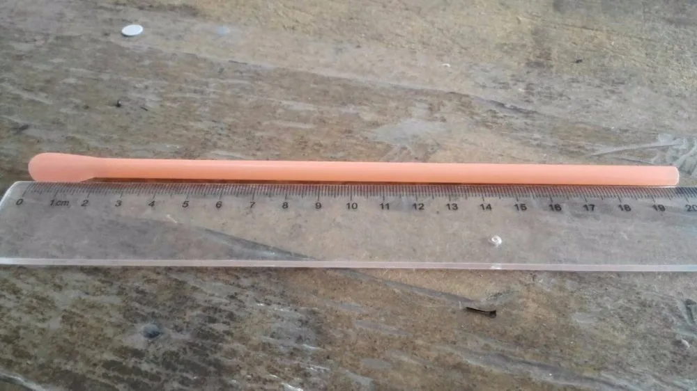 Многоцветная соломенная ложка 50 шт. Одноразовая Пластиковая Питьевая Солома для