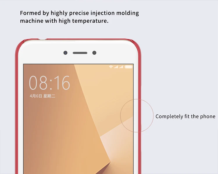 Чехол для Xiaomi Redmi Note 5A чехол суперматовый NILLKIN матовая жесткая задняя крышка