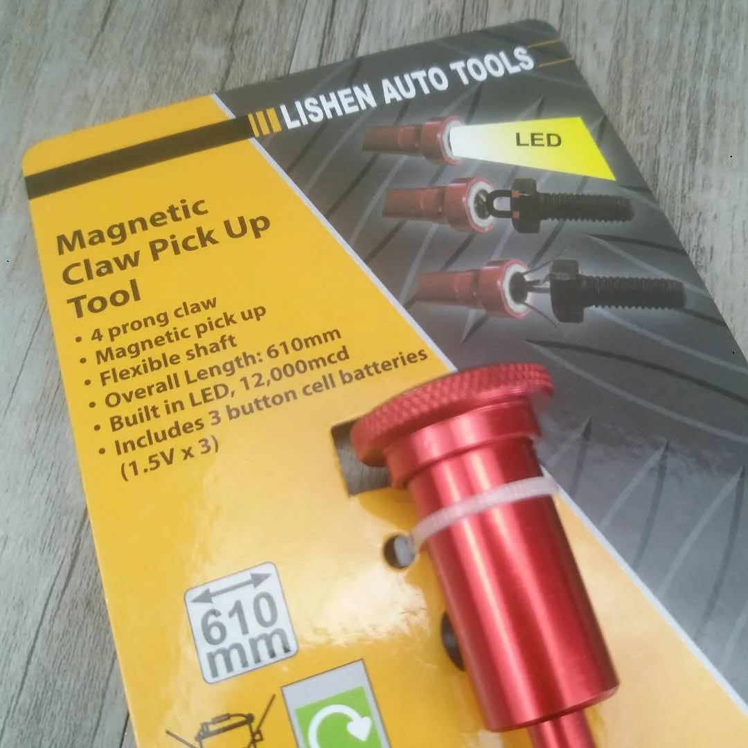 Магнитный грейфер 4 коготь гибкий дома туалет гаджет Палочки инструмент для