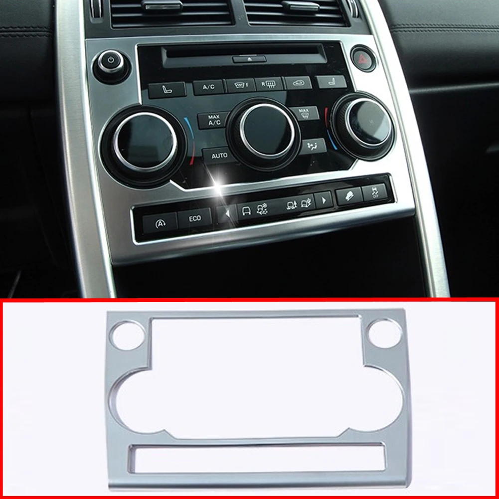 

For Land Rover Discovery Sport 2015-2018 ABS Chrome Car Accessories Interior Central Console Mode Button Box Frame Trim Cover