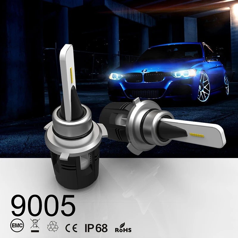 JKCOVER H4 H7 H11 H1 H3 9005/HB3 9006/HB4 LED Car Headlight Bulbs Hi-Lo Beam 60W 8400lm COB Chips 6000K Auto Headlamp Fog Lights |