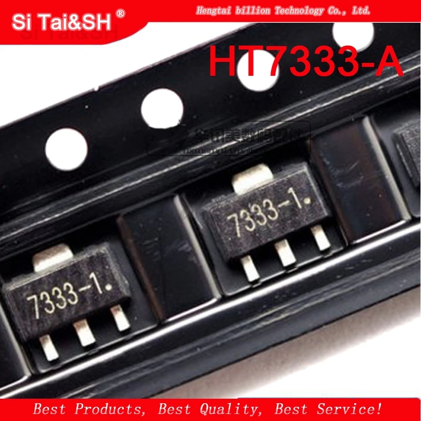 10 шт HT7333-A SOT89 HT7333-1 SOT-89 HT7333 7333-1 SMD 7333A-1 Новый и оригинальный IC | Электронные