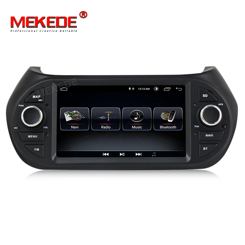Автомагнитола для Fiat Fiorino Qubo Citroen Nemo Peugeot Bipper 2008 2010 2015 Android 8 1 dvd стерео GPS навигация