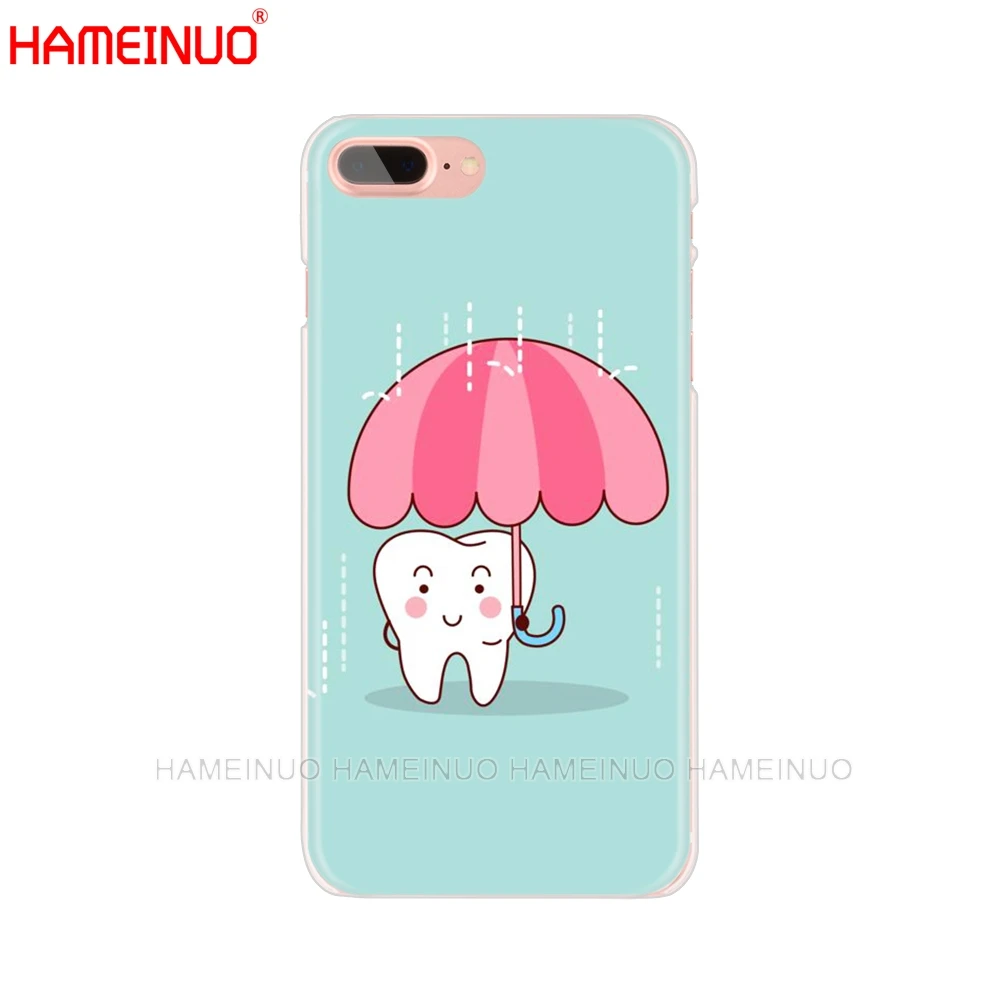 HAMEINUO Чехол для мобильного телефона с зубными коронами iphone X 8 7 6 4 фотосессия 5