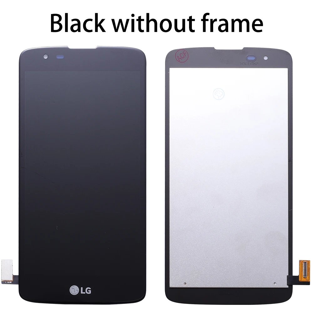 5,0 ''ЖК-дисплей для LG K8 LTE K350N K350E K350DS ЖК-дисплей с кодирующий преобразователь сенсорного экрана в сборе