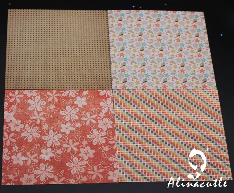 AlinaCraft 24 листа 6 &quotX6&quot tropic allair Скрапбукинг дизайн узорная бумажная упаковка и