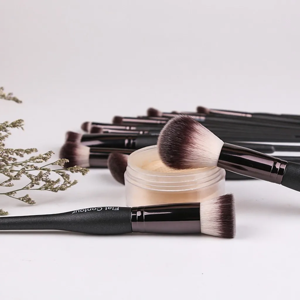 15 шт набор кистей для макияжа инструменты Макияж Парфюмерия Комплект Шерсть Pinceau
