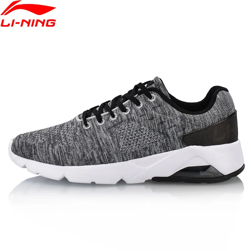 Li-Ning/мужские классические прогулочные туфли с пузырьками; спортивная обувь для фитнеса с дышащей подкладкой; кроссовки; AGCN029 SAMJ18