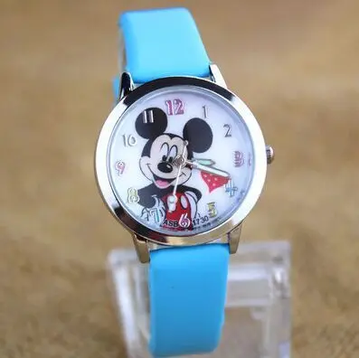 Новая мода Тонкий прозрачный полый циферблат кожаный ремешок наручные часы