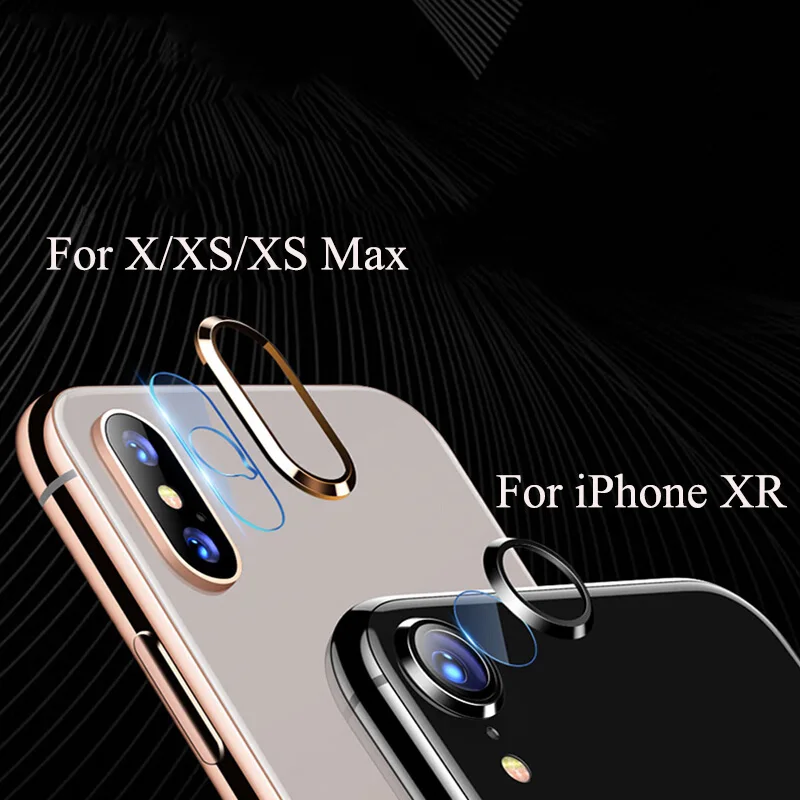Для iPhone X/XS/XR/XS Max Защитная пленка для объектива камеры из закаленного стекла Apple XS