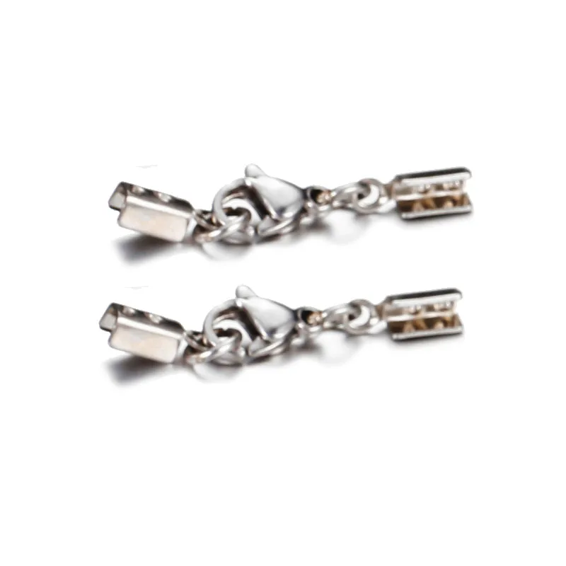 Браслет с застежкой лобстером из нержавеющей стали удлинитель для браслета 20