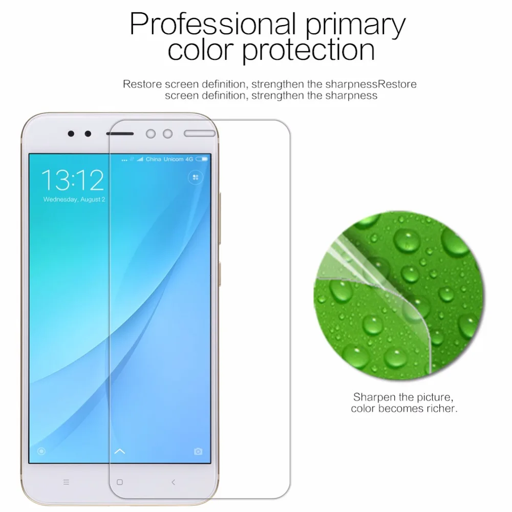 Для Xiaomi mi A1 Защитная пленка для экрана+ пленка для камеры Nillkin прозрачная матовая защитная пленка для Xiaomi mi A1 mi A1