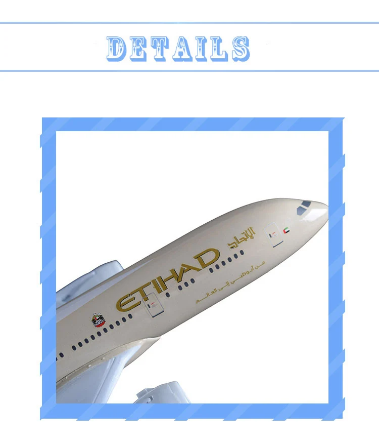 20 см модель самолета Etihad B787, поделки из сплава, Boeing 787, авиационный самолет, авиационный сувенир, подарок для взрослых и детей на день рождения, игрушки