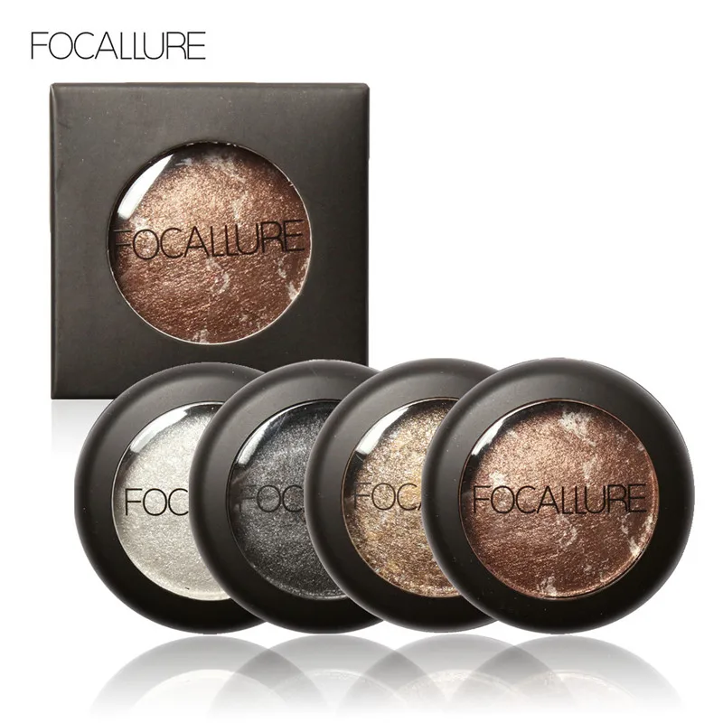 Тени для глаз focallure pallette тени век с блестками косметика макияж палитра