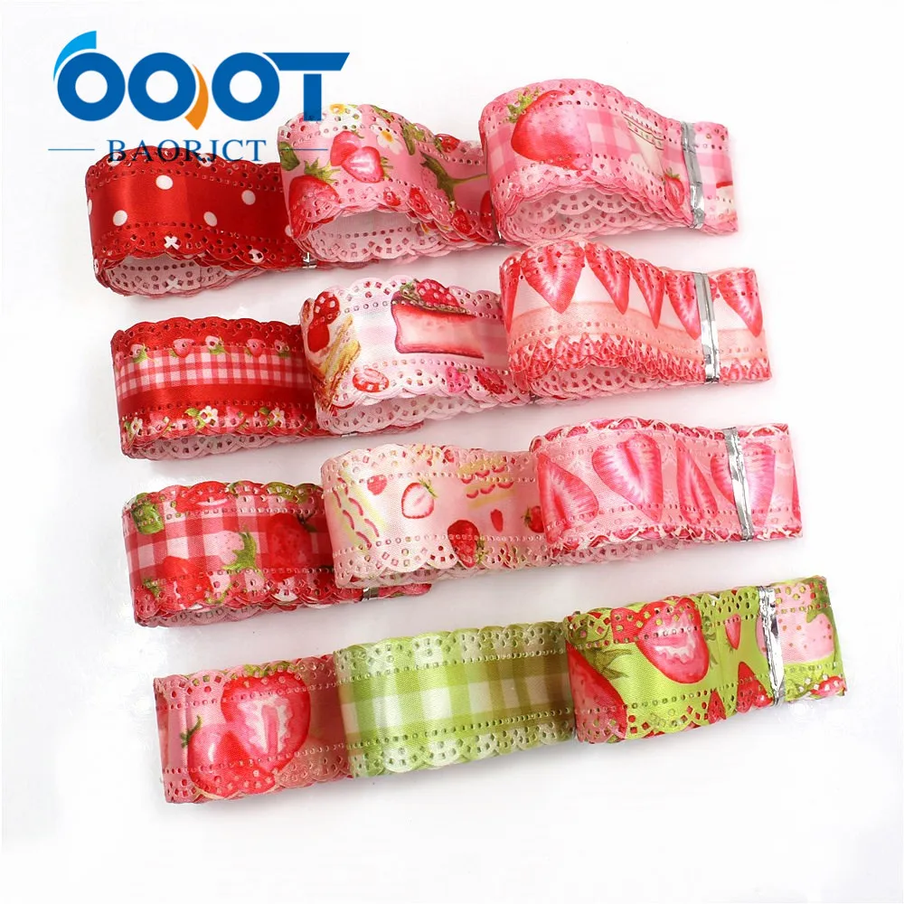 

I-19414-1005 ,hot sale 30mm hollow Flowers Printed satin ribbon, DIY handmade materials,Clothing accessories,Gift Wrapping