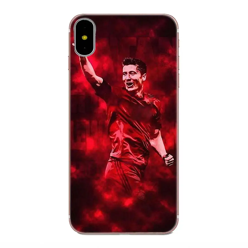 as picture Для Xiaomi Redmi Note 2 3 3 S 4 4A 4X5 5A 6 6A Pro Plus Coque сотовый Чехол для телефона в виде ракушки прозрачная задняя крышка из ТПУ Футбол Левандовски - Цвет: as picture