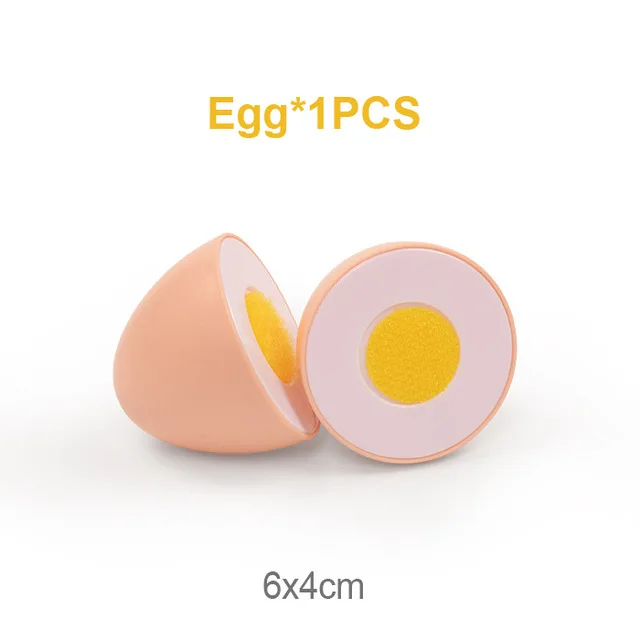 Egg Детские ролевые игры, режущие игрушки, детский кухонный набор для приготовления пищи, пластиковые фрукты и овощи, еда для кукол, развивающие игрушки для девочек - Цвет: Egg