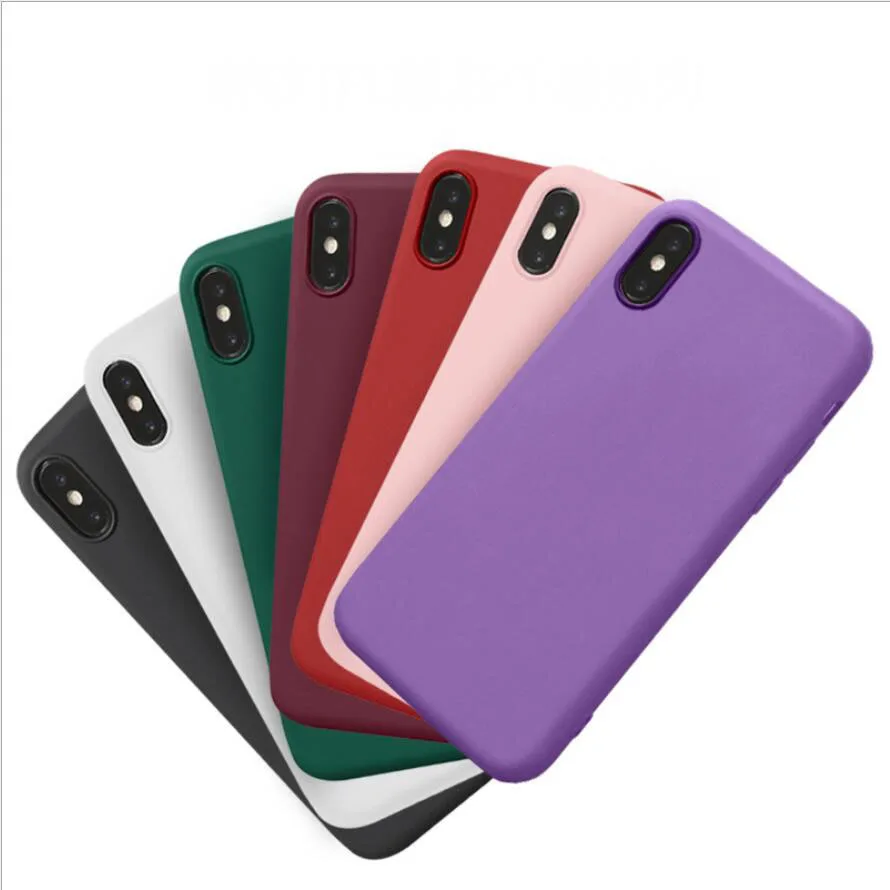 Матовый чехол карамельного цвета для iPhone 7 Plus 6 S 6s 8 5 5S SE XS MAX X XR простые однотонные