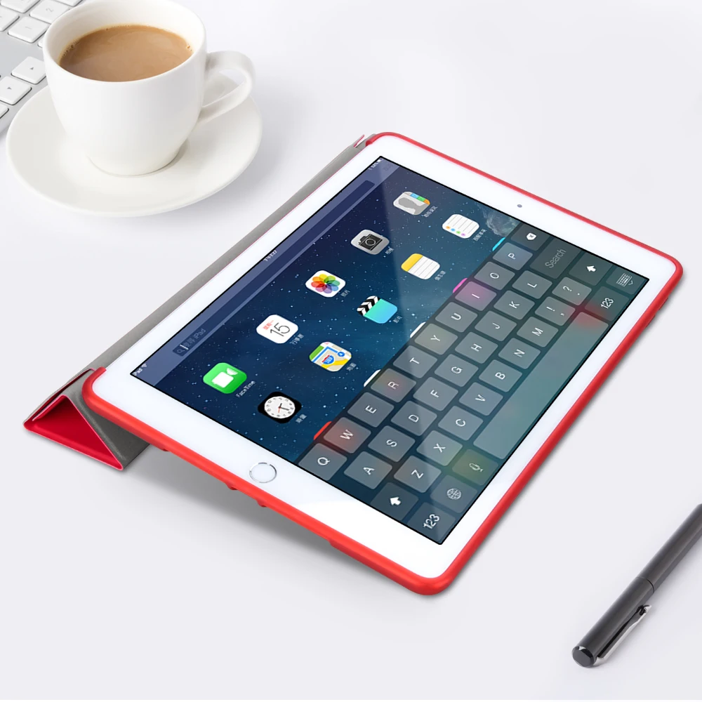 Мягкий ТПУ чехол для ipad 9 7 дюйма 2018 AIYOPPEN умный с автоматическим переходом в Режим