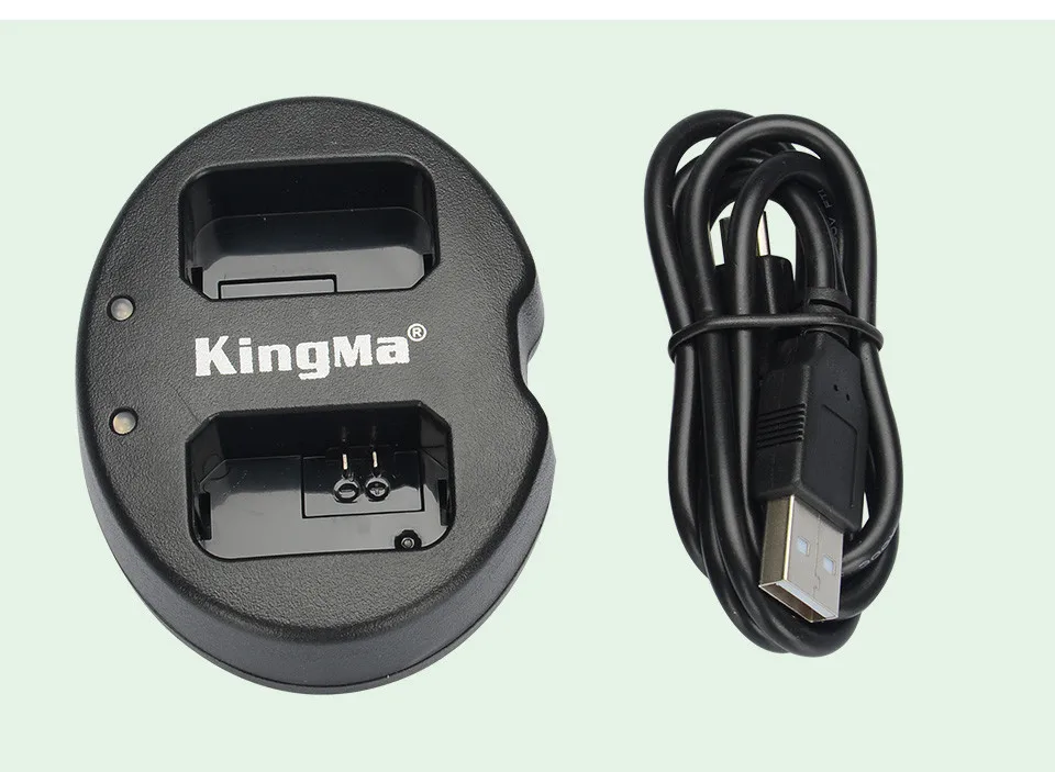 KingMa NP-FW50 NPFW50 FW50 двухканальный Батарея USB Зарядное устройство для sony NEX-3 NEX-5 NEX-6, US/EU/AU NP FW50