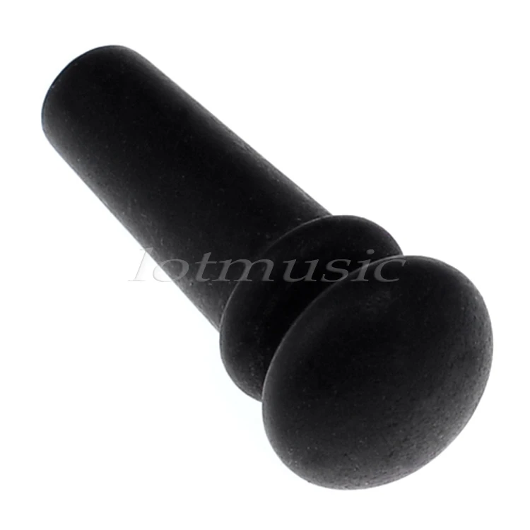 

1pc New Ebony Wood Guitar End Pin Parts Strap Endpin