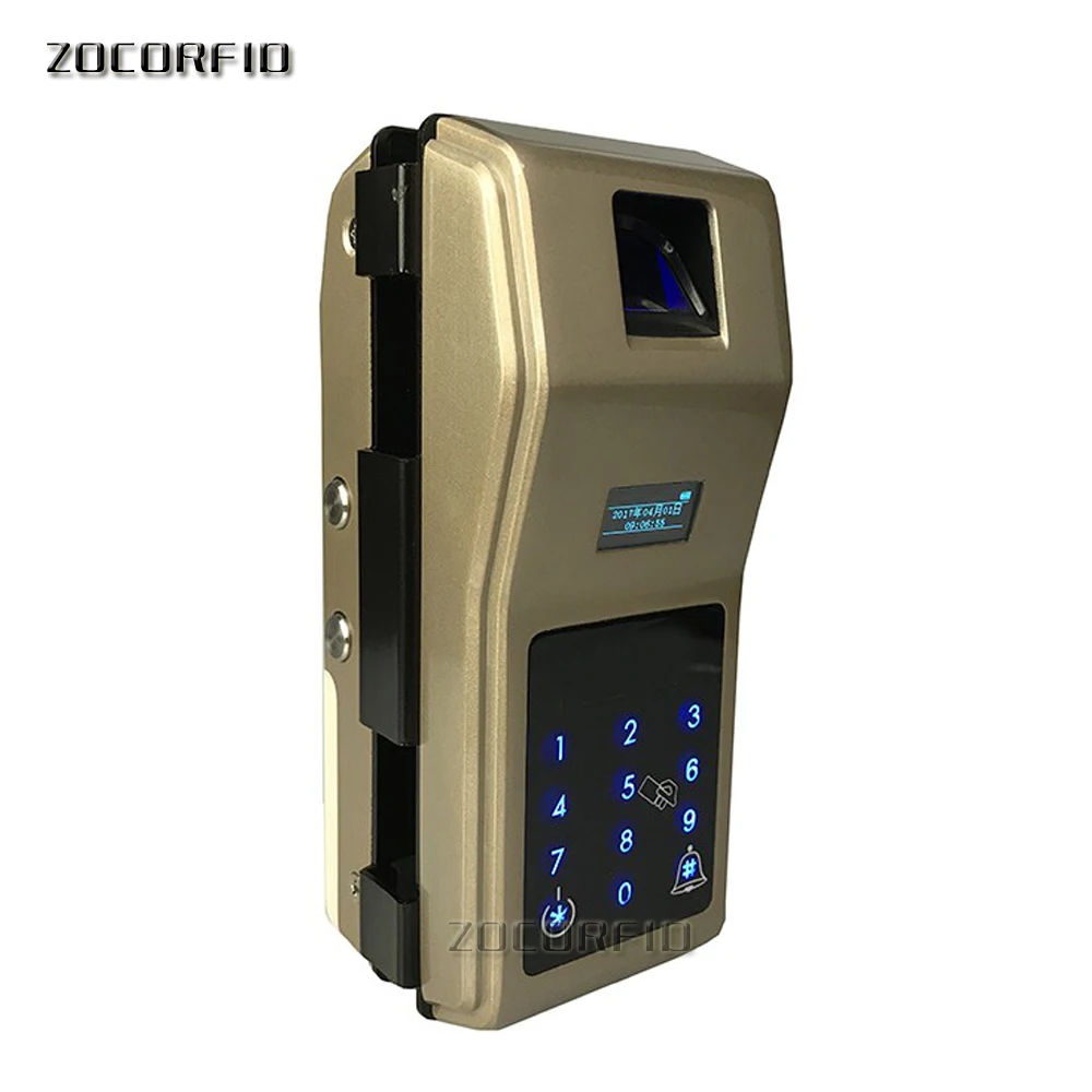 Дверной замок без ключа для офиса электрический с сенсорной клавиатурой или