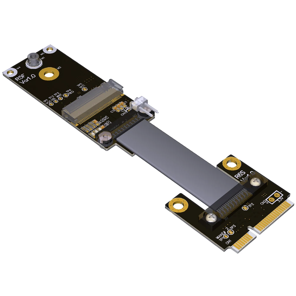 MPCIe Mini pci e беспроводная сетевая карта 2230 2242 Удлинитель для кабеля M.2 WIFI A.E NGFF