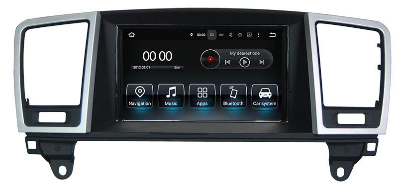 Автомобильный dvd плеер 7 дюймов Android 8 0 1 Восьмиядерный радио для Mercedes Benz ML GL 2013 2015 4