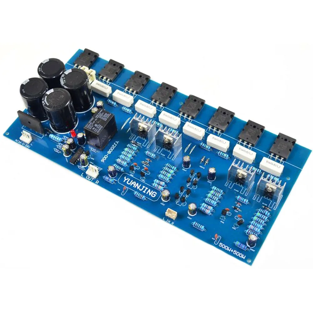 2SC5200 2SA1943 400 Вт+ 400 Вт чистый пост-усилитель высокой мощности Плата усилителя