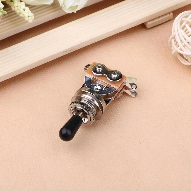 Серебряное металлическое покрытие LP электрогитара Шестерня 3 шестерни тембр конвертер переключатель пикапа гитарные части и аксессуары 50X30X20 мм