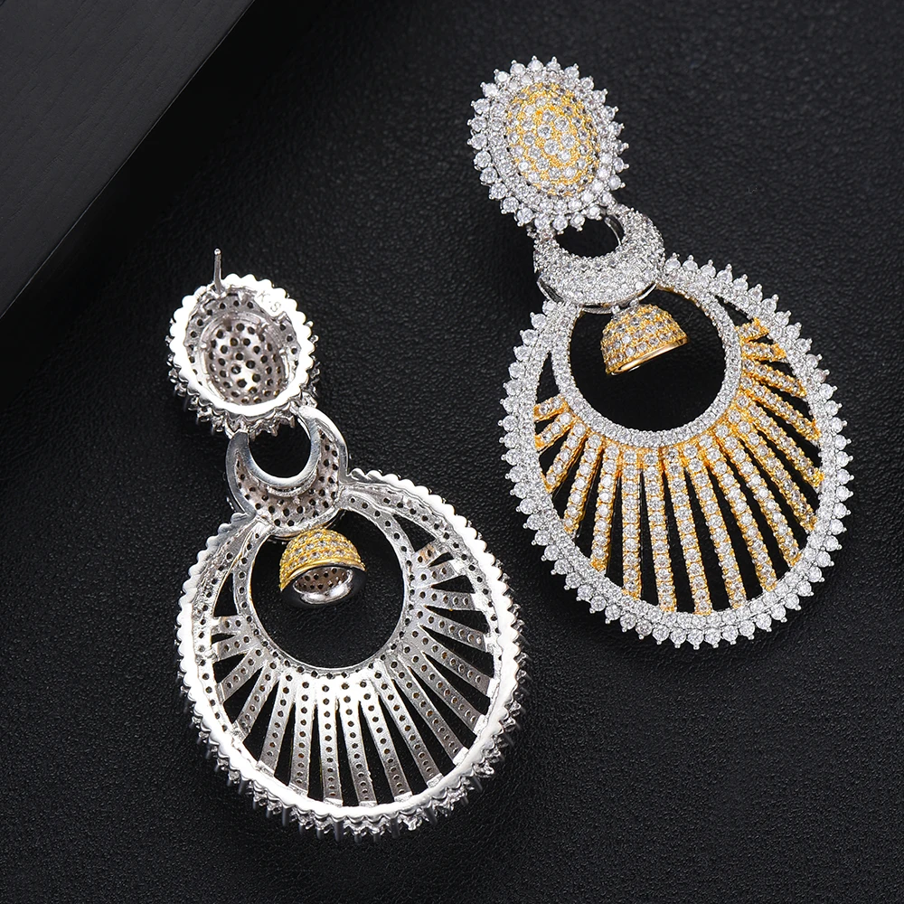 GODKI Luxury Gold Nigerian Necklace Pendant For Women Wedding Bridal Cubic Zircon Dubai PARTY WEDDING Jewelry 2019 | Украшения и
